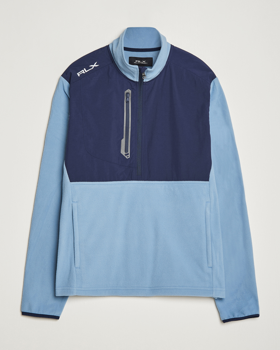 Homme | Pulls Et Tricots | RLX Ralph Lauren | Tour Fleece Sweatshirt Vessel Blue