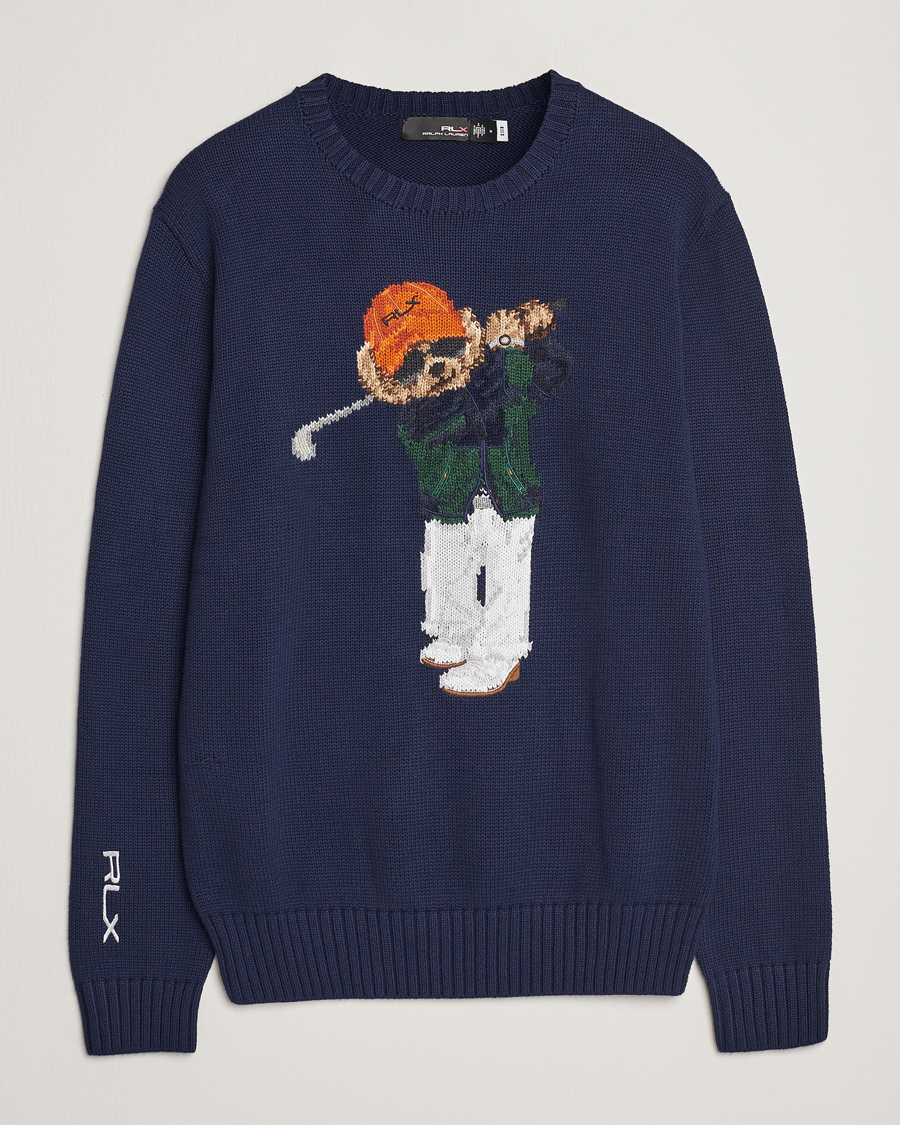 Homme | Pulls Et Tricots | RLX Ralph Lauren | Golf Bear Sweatshirt French Navy
