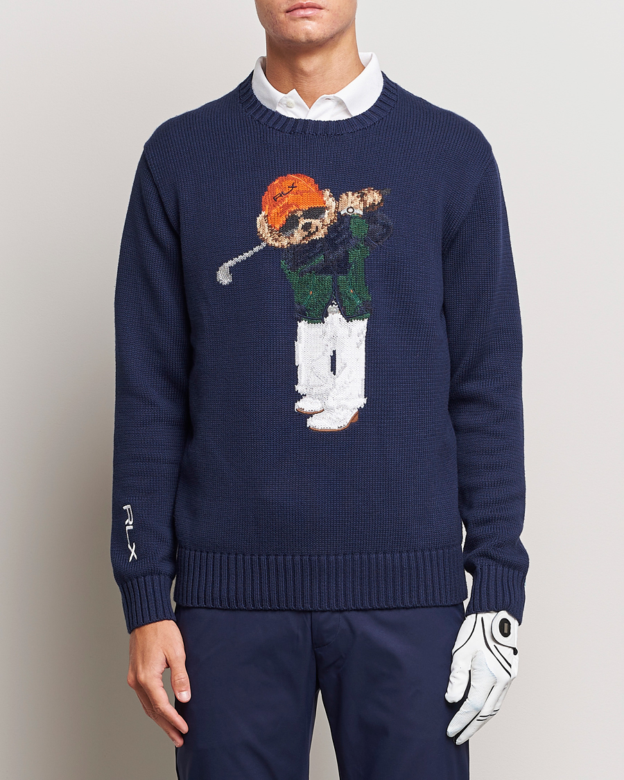 Homme | Pulls Et Tricots | RLX Ralph Lauren | Golf Bear Sweatshirt French Navy