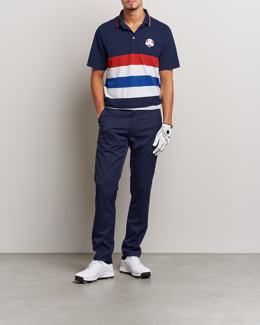 Homme | Polos | RLX Ralph Lauren | Ryder Cup Stripe Pique French Navy/Multi