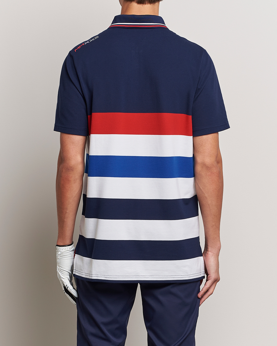 Homme | Polos | RLX Ralph Lauren | Ryder Cup Stripe Pique French Navy/Multi
