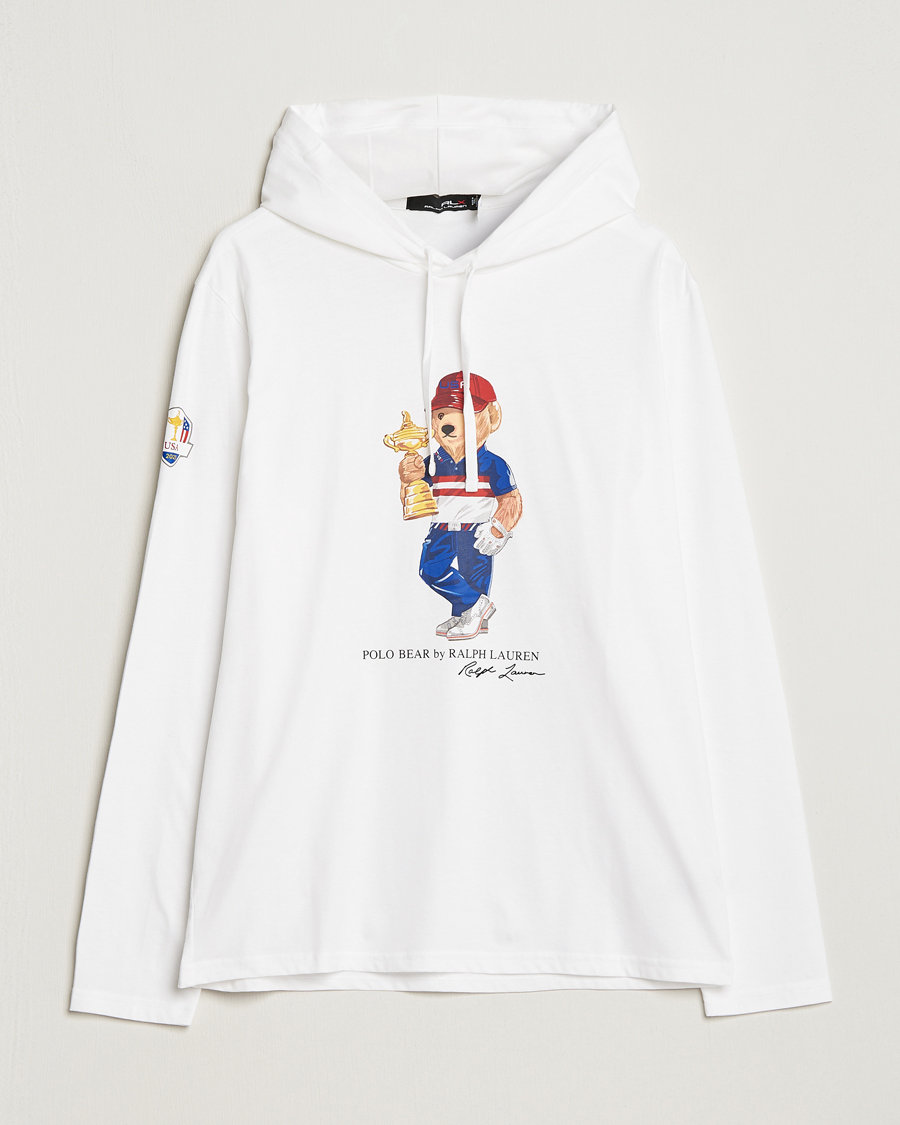 Homme | Pulls Et Tricots | RLX Ralph Lauren | Ryder Cup Bear Hoodie Pure White