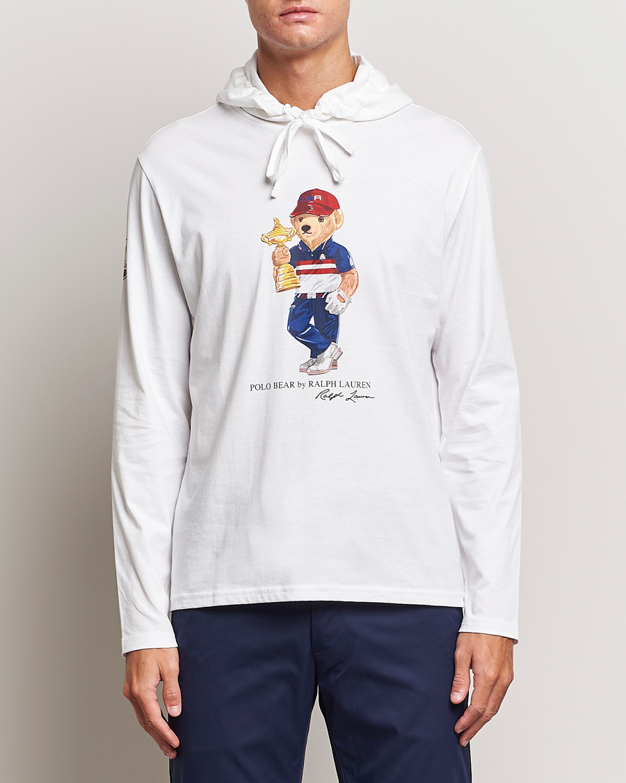Homme | Pulls Et Tricots | RLX Ralph Lauren | Ryder Cup Bear Hoodie Pure White