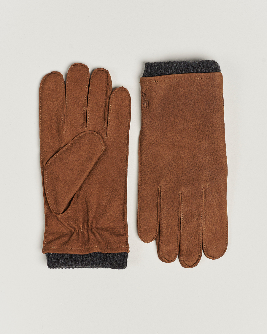 Polo Ralph Lauren Leather Gloves Tan - Acheter Polo Ralph Lauren .