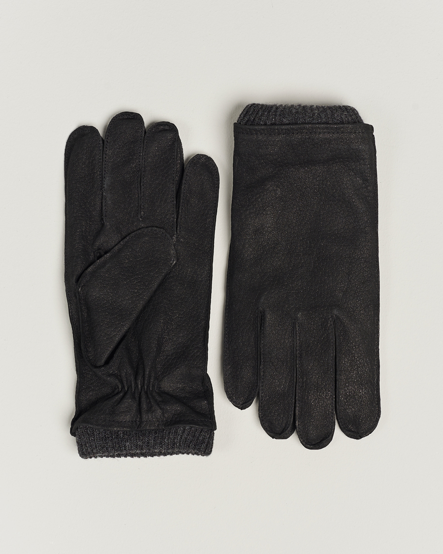 Homme | Polo Ralph Lauren Leather Gloves Black | Polo Ralph Lauren | Leather Gloves Black