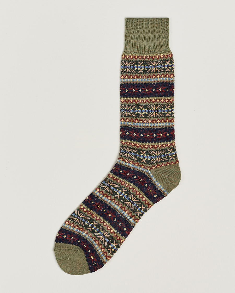 Homme | Sous-Vêtements Et Chaussettes | Polo Ralph Lauren | Wool Fairisle Socks Loden