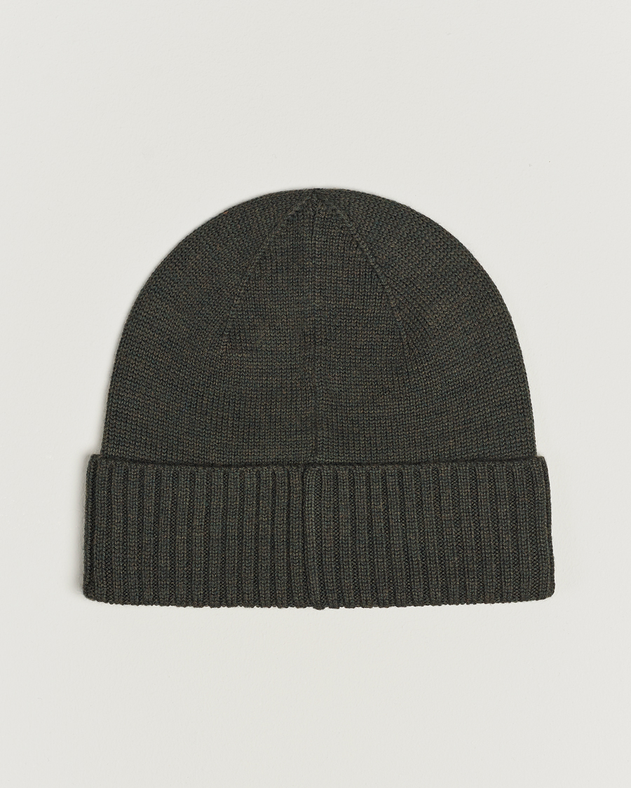 Homme | Polo Ralph Lauren Merino Wool Beanie Olive Heather | Polo Ralph Lauren | Merino Wool Beanie Olive Heather
