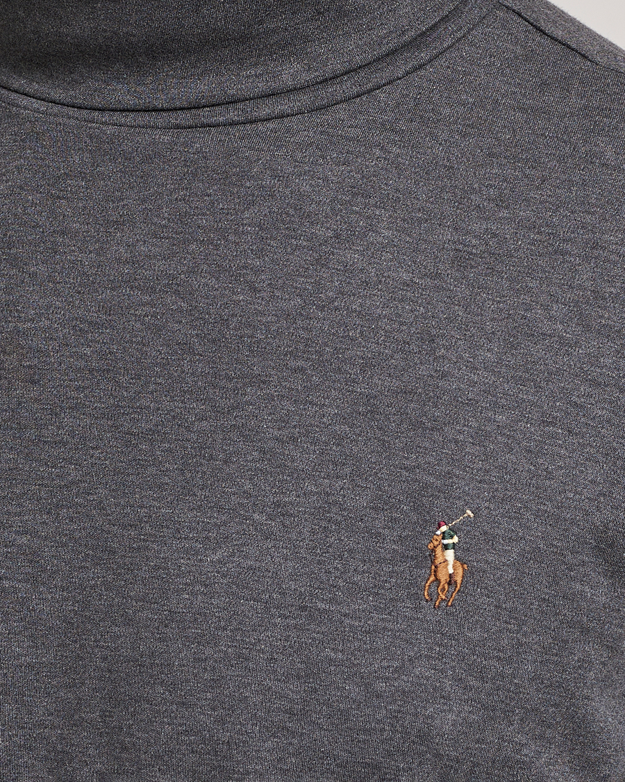 Homme | Pulls Et Tricots | Polo Ralph Lauren | Luxury Pima Cotton Rollneck Barclay Heather