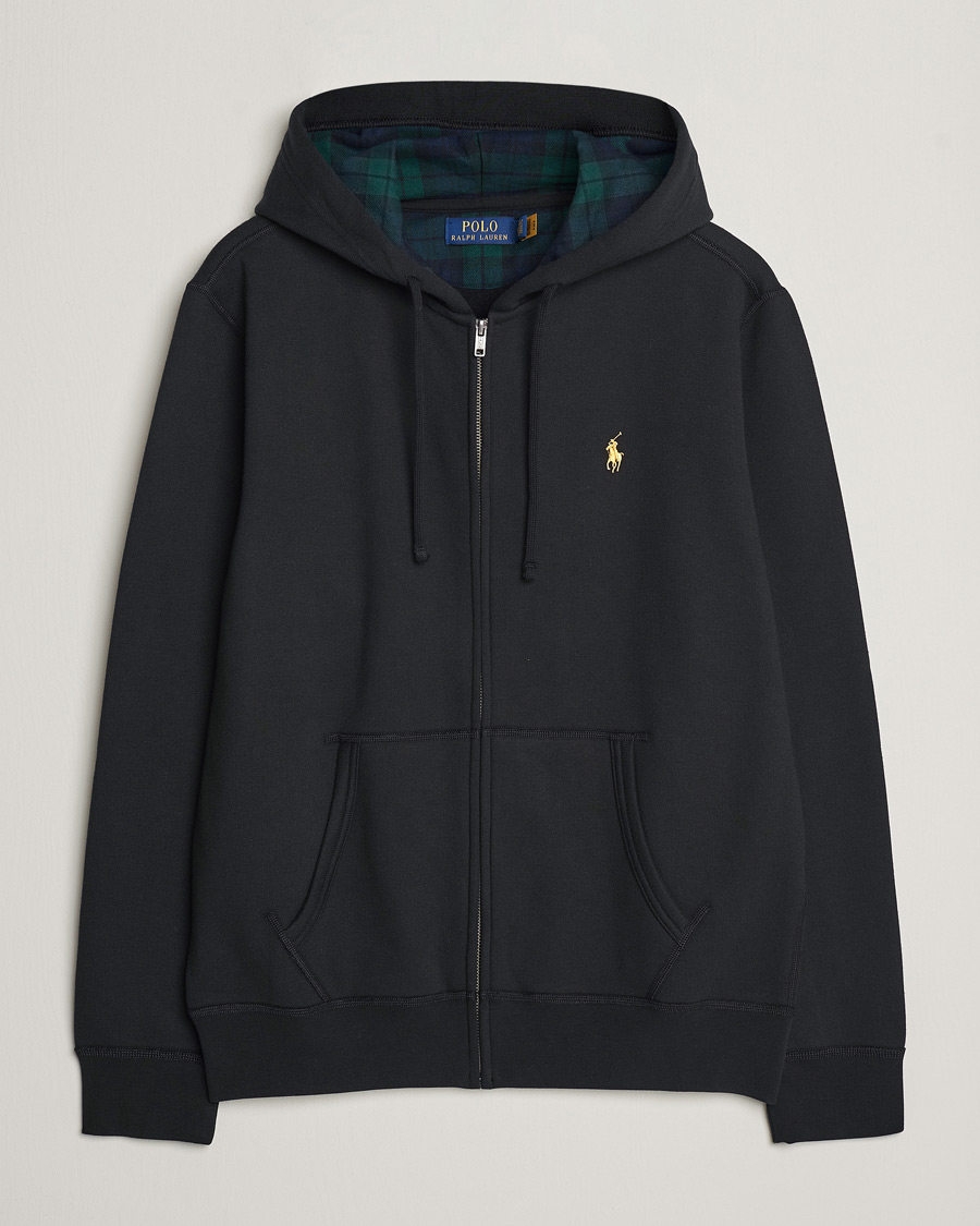 Polo Ralph Lauren Full Zip Hoodie Black - Acheter Polo Ralph Lauren CareOfC