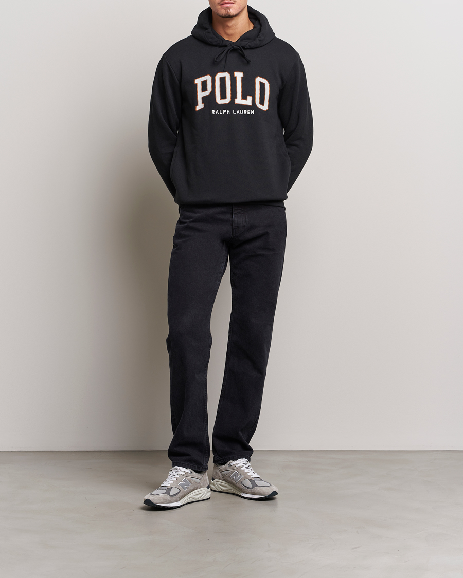 Homme | Pulls Et Tricots | Polo Ralph Lauren | RL Fleece Logo Hoodie Black