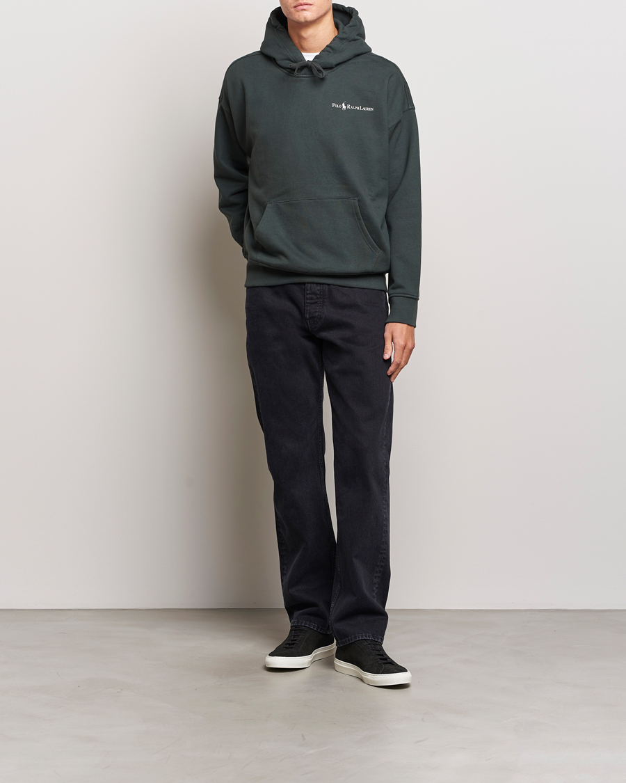 Homme | Pulls Et Tricots | Polo Ralph Lauren | Logo Hoodie Faded Black