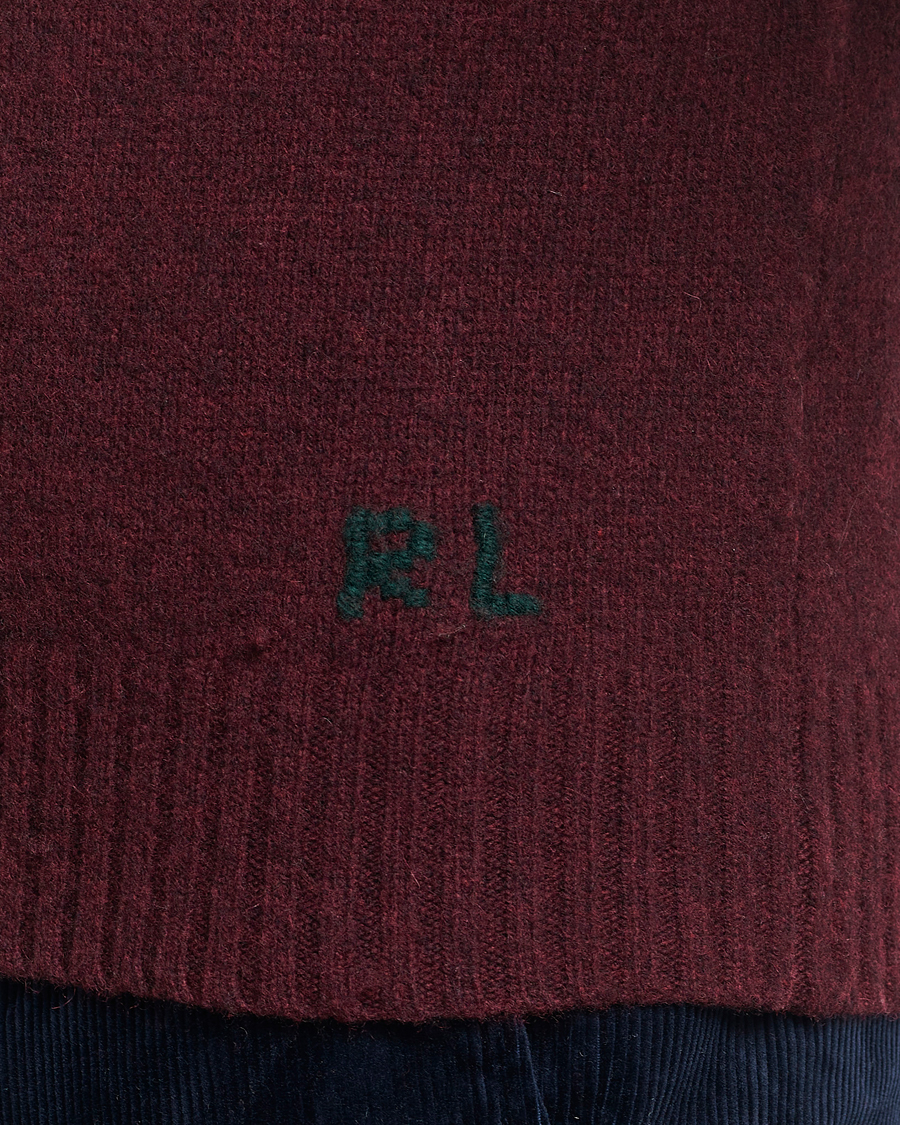 Homme | Pulls Et Tricots | Polo Ralph Lauren | Wool/Cashmere Knitted Bear Sweater Aged Wine Heather