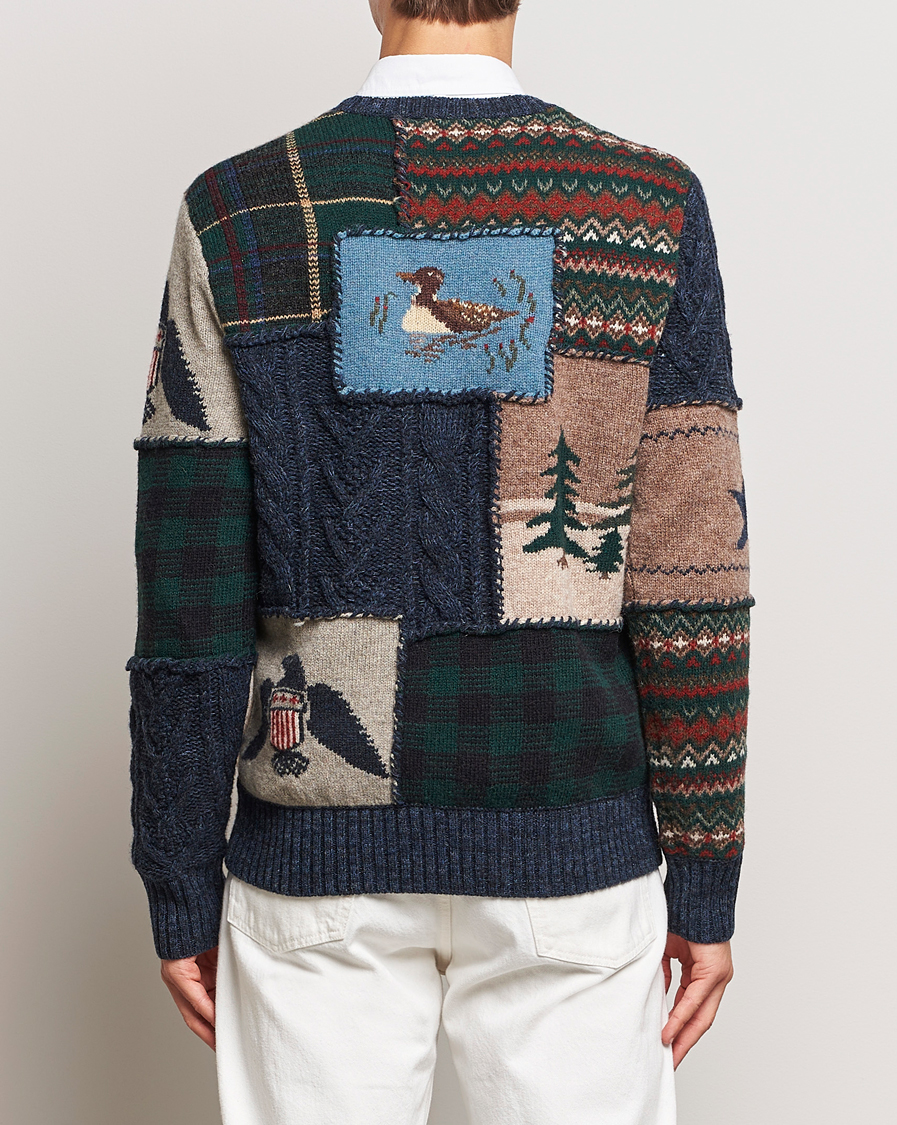 Homme | Pulls Et Tricots | Polo Ralph Lauren | Wool Patchwork Knitted Sweater Multi