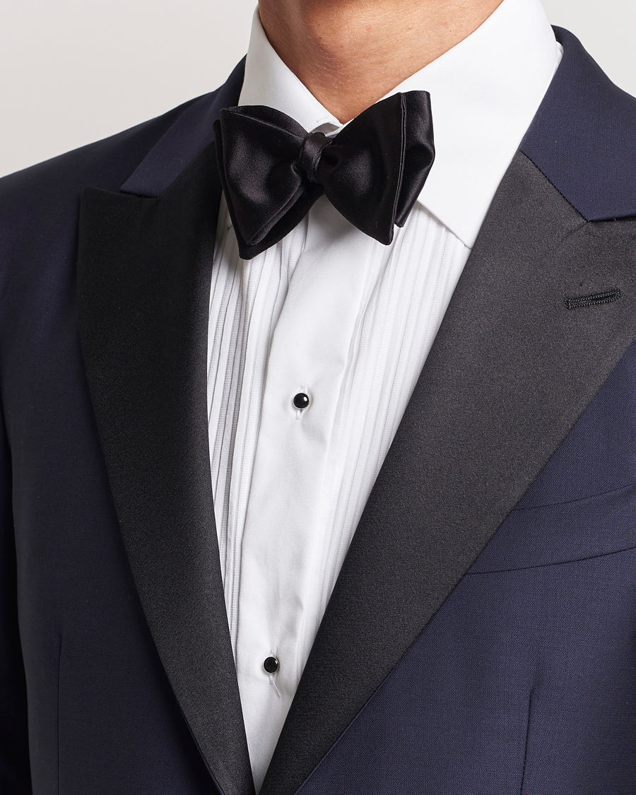 Homme | Polo Ralph Lauren Silk Self Tie Bow Tie Black | Polo Ralph Lauren | Silk Self Tie Bow Tie Black