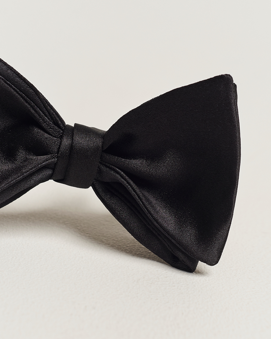 Homme | Polo Ralph Lauren Silk Self Tie Bow Tie Black | Polo Ralph Lauren | Silk Self Tie Bow Tie Black