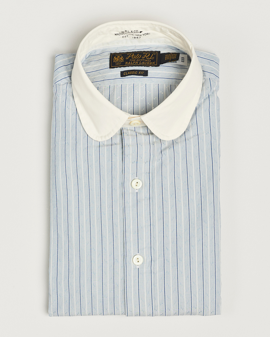 Homme | Chemises | Polo Ralph Lauren | Poplin Dress Shirt Light Blue