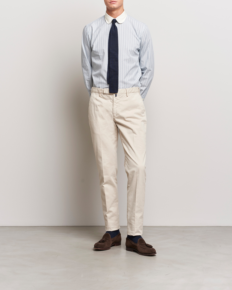 Homme | Chemises | Polo Ralph Lauren | Poplin Dress Shirt Light Blue