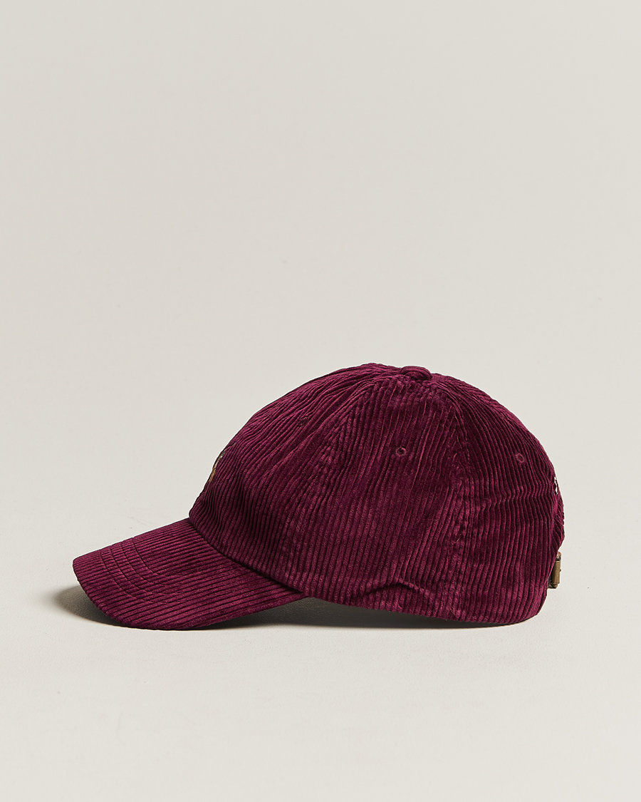Homme | Polo Ralph Lauren Corduroy Cap Ruby | Polo Ralph Lauren | Corduroy Cap Ruby