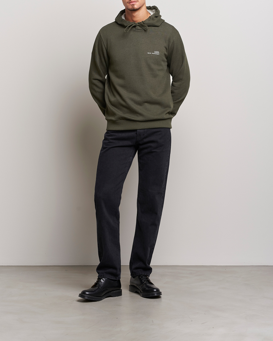 Homme | Pulls Et Tricots | A.P.C. | Item Hoodie Kaki Chine