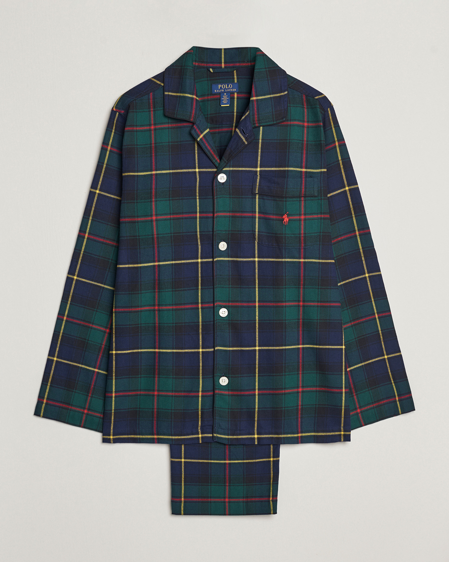 Homme | Peignoirs Et Pyjamas | Polo Ralph Lauren | Flannel Checked Pyjama Set Tartan