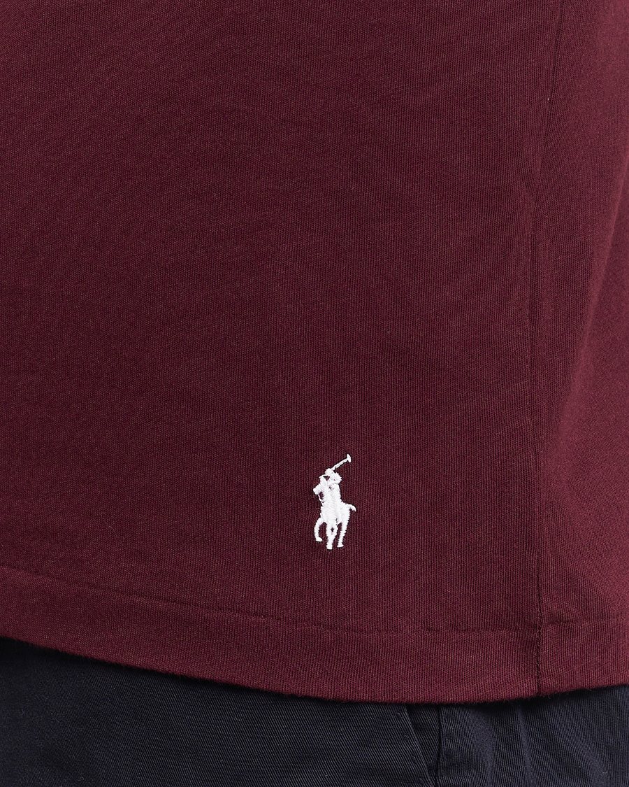 Homme | T-shirts | Polo Ralph Lauren | 3-Pack Crew Neck T-Shirt Wine/Green/Purple