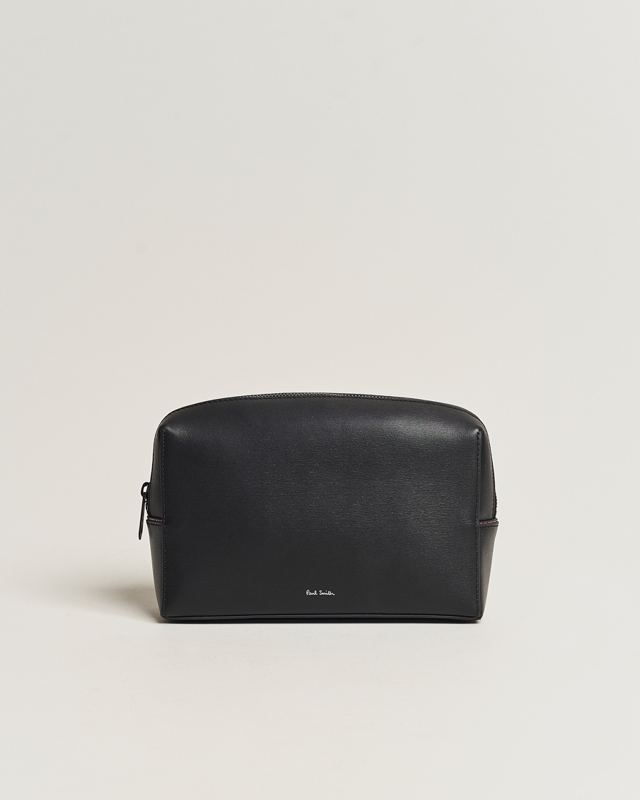 Homme | Paul Smith Leather Washbag Black | Paul Smith | Leather Washbag Black