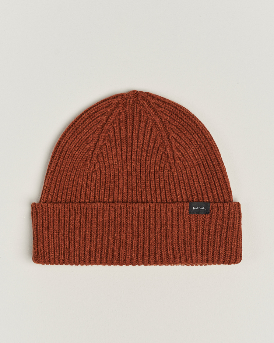 Homme | Paul Smith Cashmere Beanie Orange | Paul Smith | Cashmere Beanie Orange