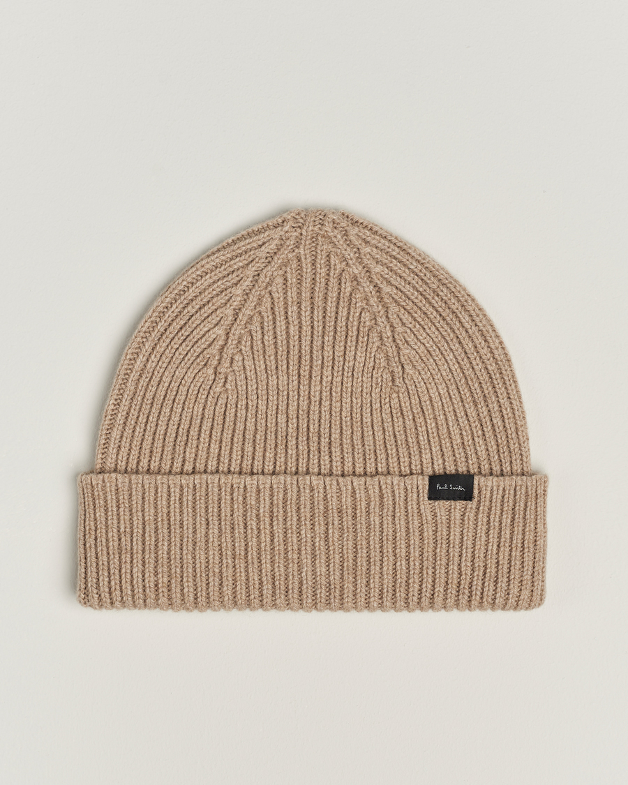 Homme | Paul Smith Cashmere Beanie Beige | Paul Smith | Cashmere Beanie Beige