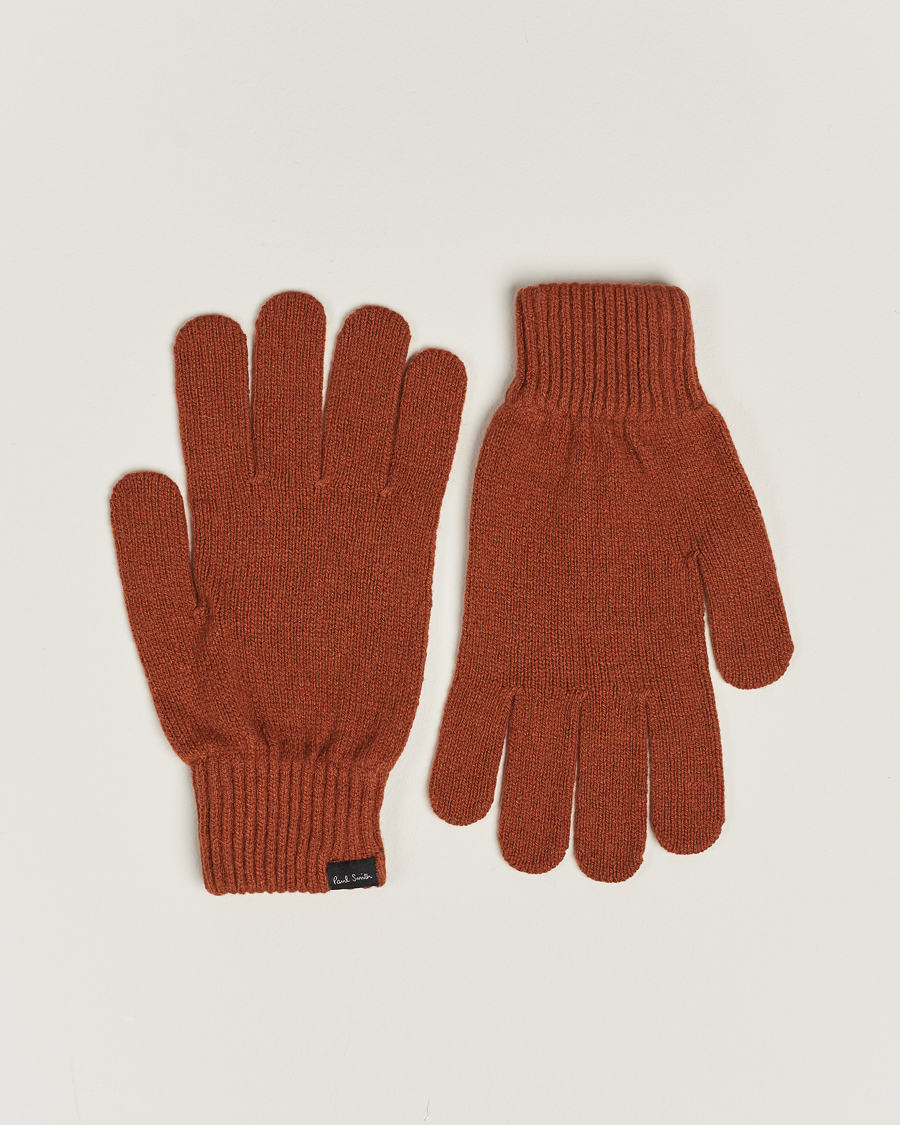 Homme | Paul Smith Cashmere Glove Orange | Paul Smith | Cashmere Glove Orange