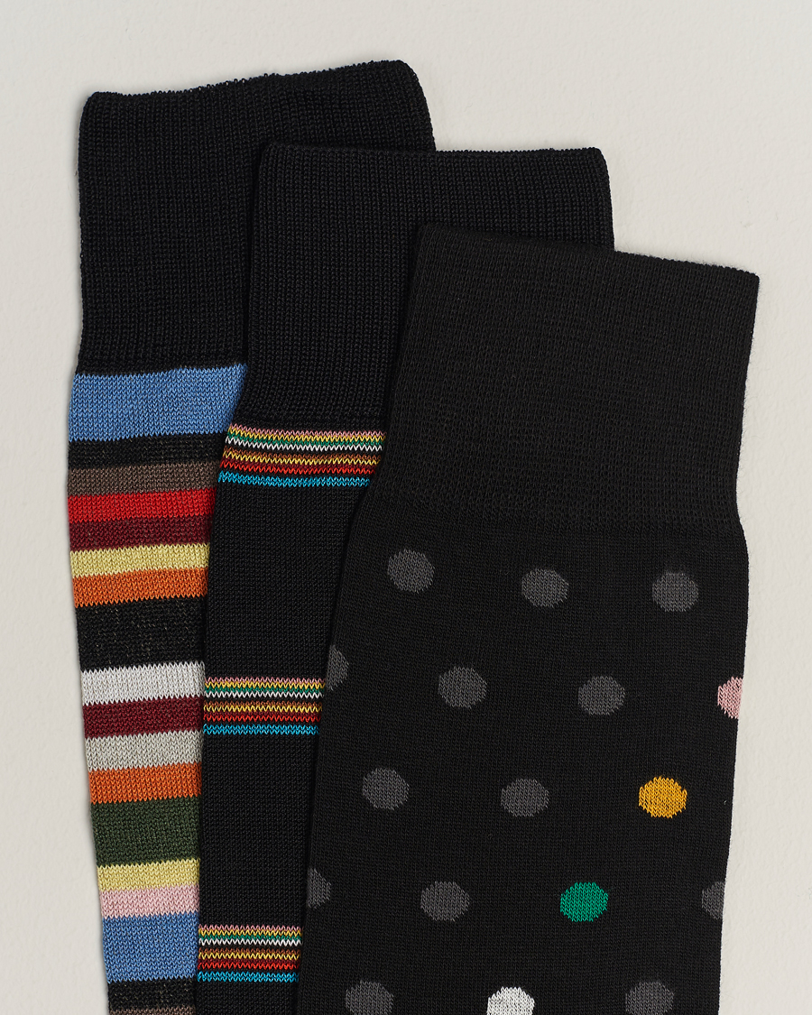 Homme | Sous-Vêtements Et Chaussettes | Paul Smith | 3-Pack Signature Tipping Socks Multi
