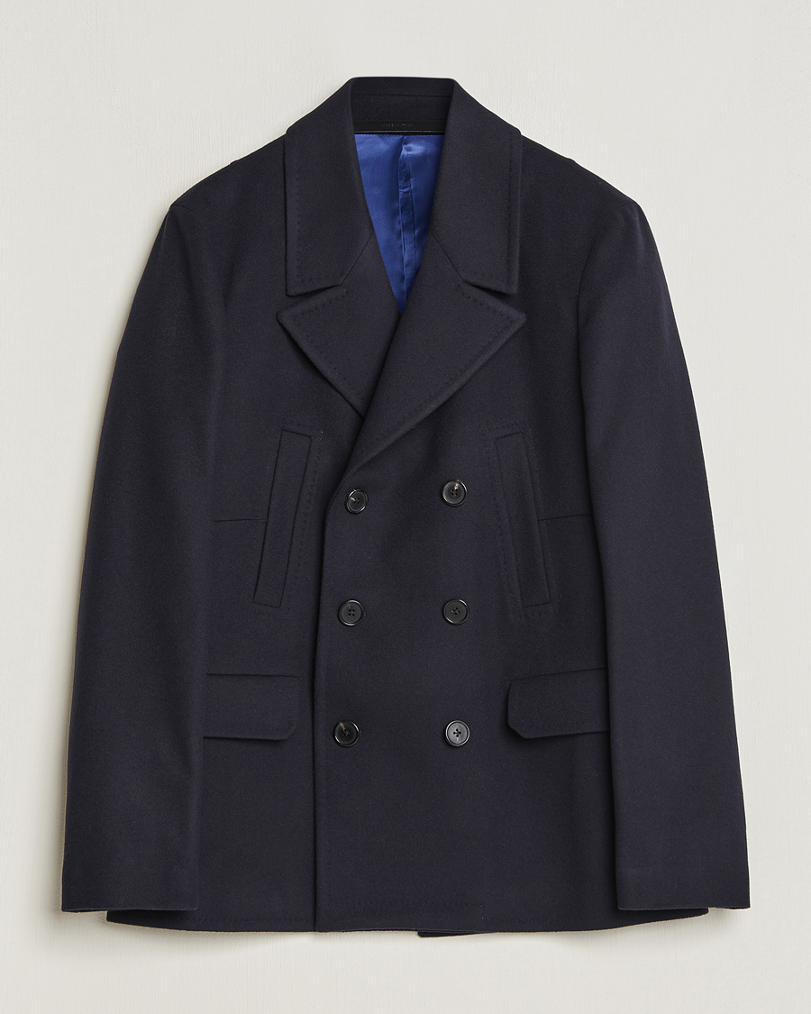 Homme | Manteaux Et Vestes | Paul Smith | Wool/Cashmere Peacoat Navy