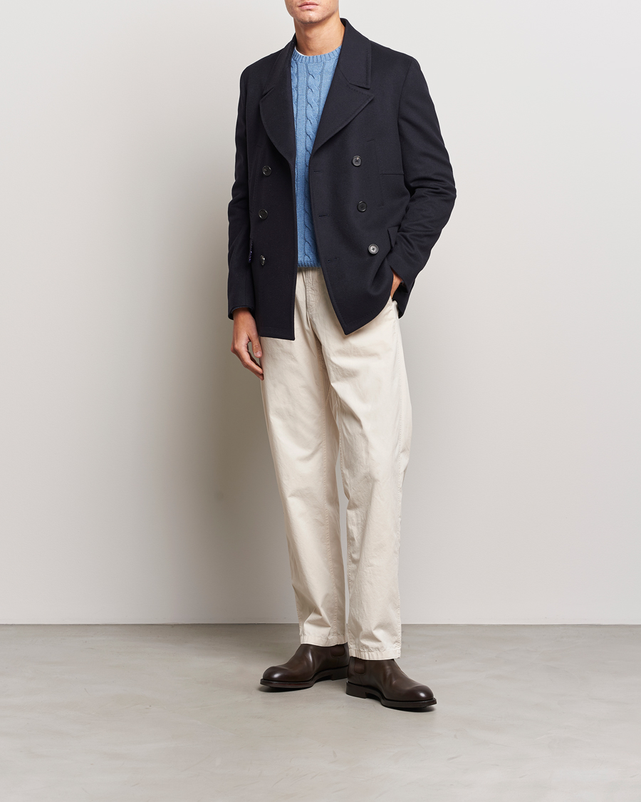 Homme | Manteaux Et Vestes | Paul Smith | Wool/Cashmere Peacoat Navy