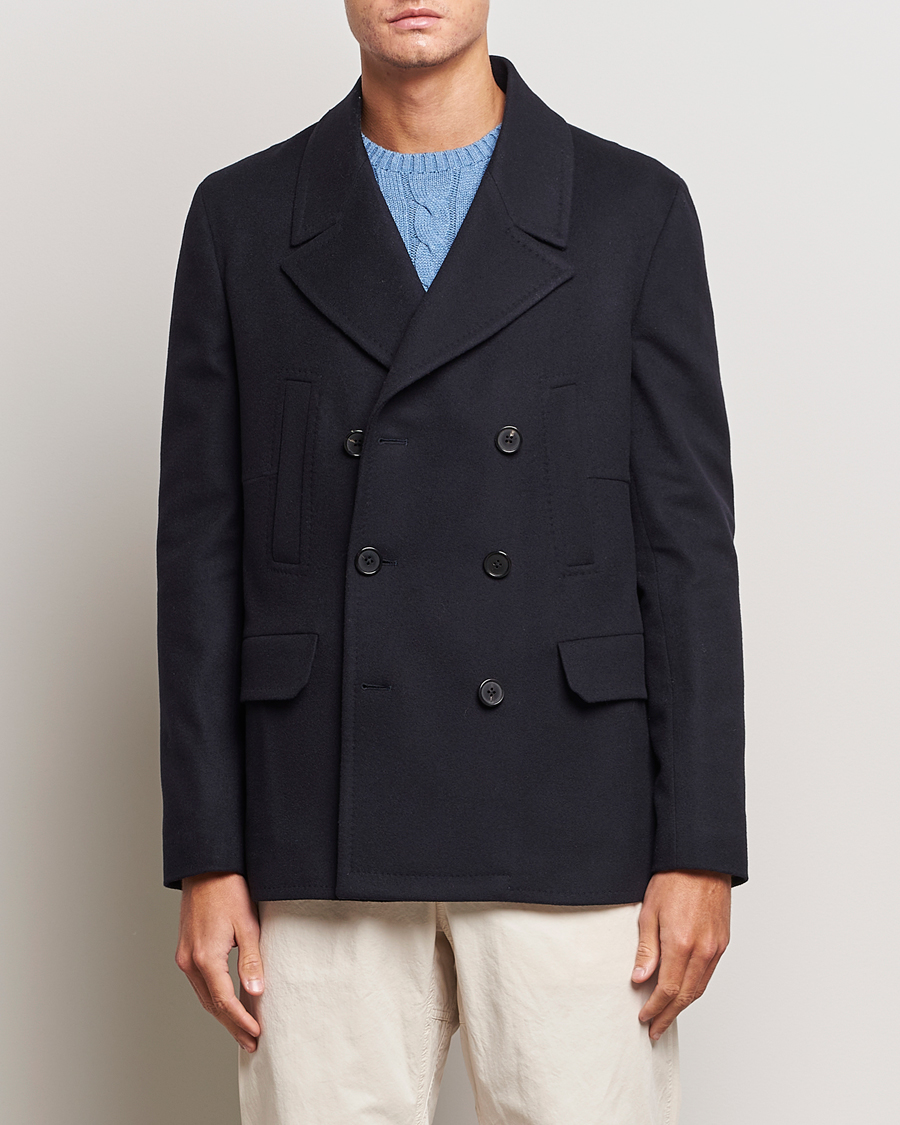 Homme | Manteaux Et Vestes | Paul Smith | Wool/Cashmere Peacoat Navy