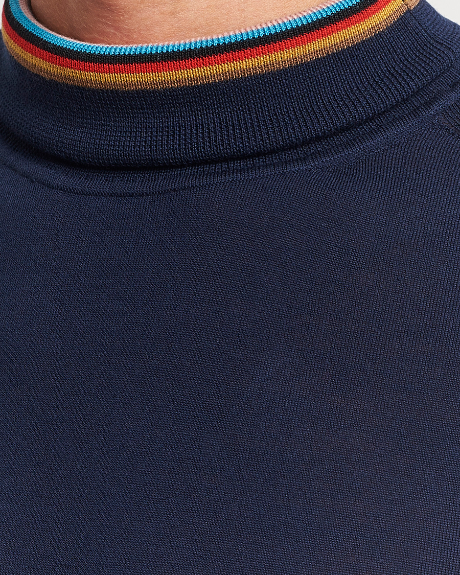 Homme | Pulls Et Tricots | Paul Smith | Merino Wool Knitted Polo Navy