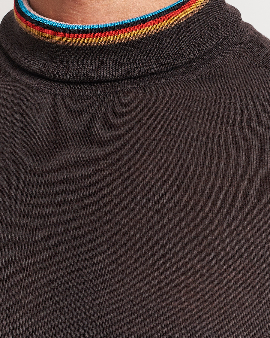 Homme | Pulls Et Tricots | Paul Smith | Merino Wool Knitted Polo Brown