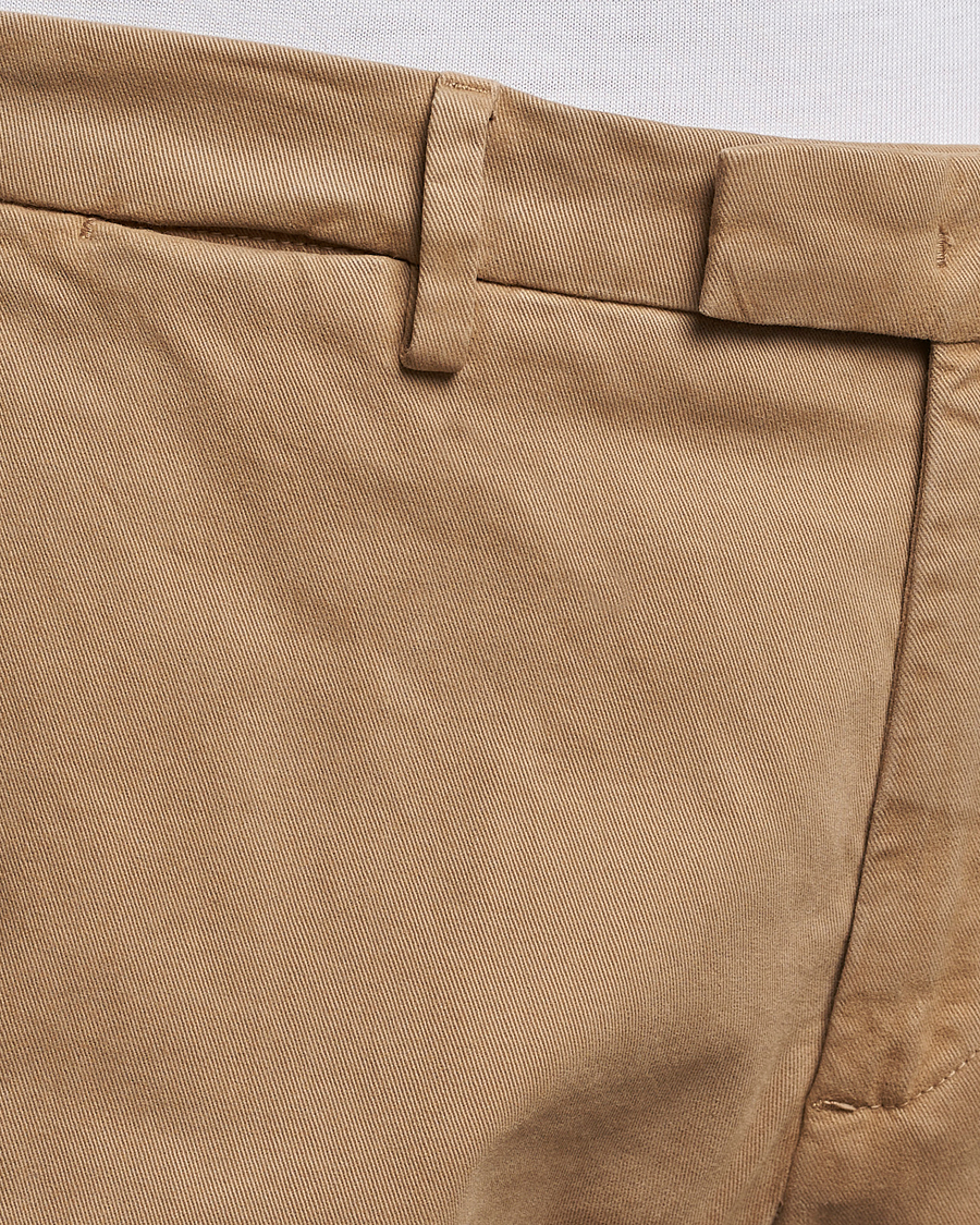 Homme | Pantalons | Briglia 1949 | Slim Fit Cotton Stretch Chino Beige