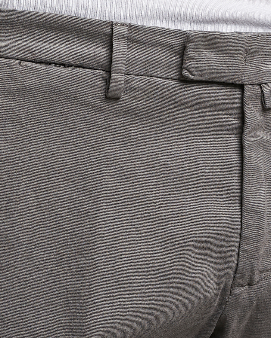 Homme | Pantalons | Briglia 1949 | Slim Fit Cotton Stretch Chino Grey