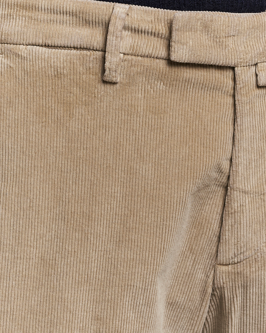 Homme | Pantalons | Briglia 1949 | Slim Fit Corduroy Trousers Beige