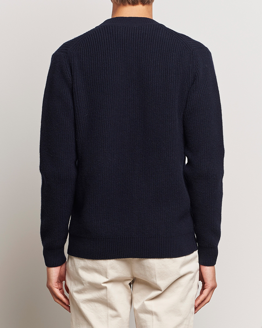 Homme | Pulls Et Tricots | Lardini | Wool/Cashmere Knitted Cardigan Navy