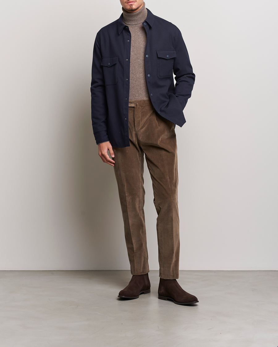 Homme | Manteaux Et Vestes | Lardini | Gildo Reversible Jacket Navy