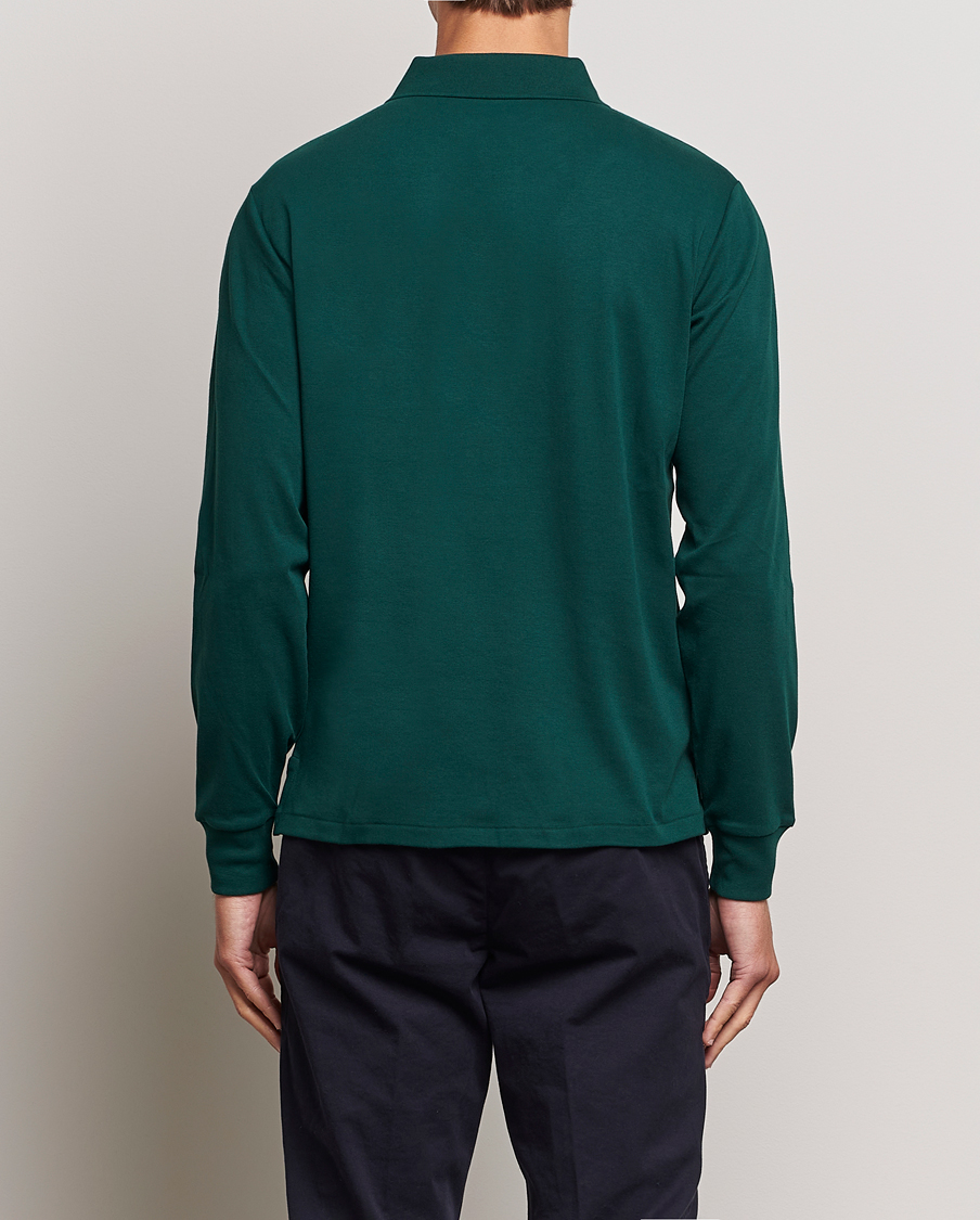 Homme | Pulls Et Tricots | Polo Ralph Lauren | Luxury Pima Cotton Long Sleeve Polo Hunt Club Green