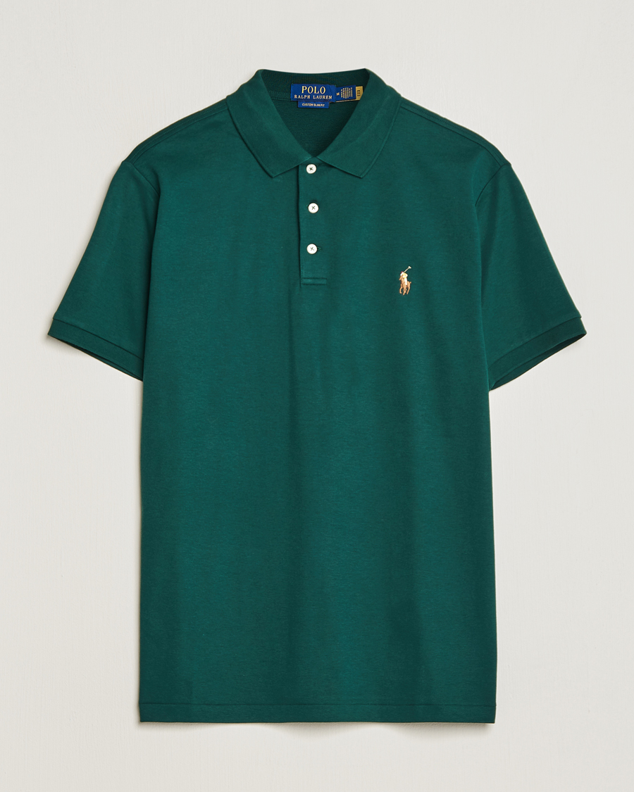 Homme | Polos | Polo Ralph Lauren | Luxury Pima Cotton Polo Hunt Club Green