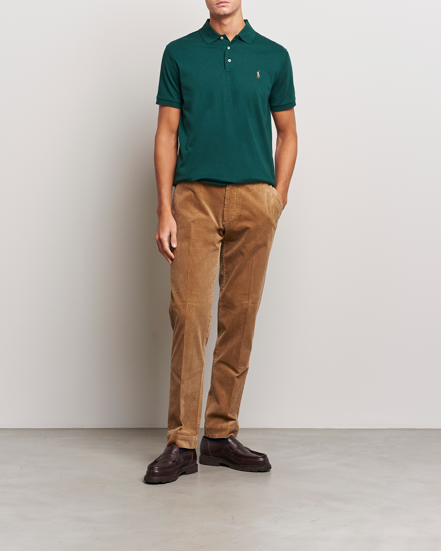 Homme | Polos | Polo Ralph Lauren | Luxury Pima Cotton Polo Hunt Club Green