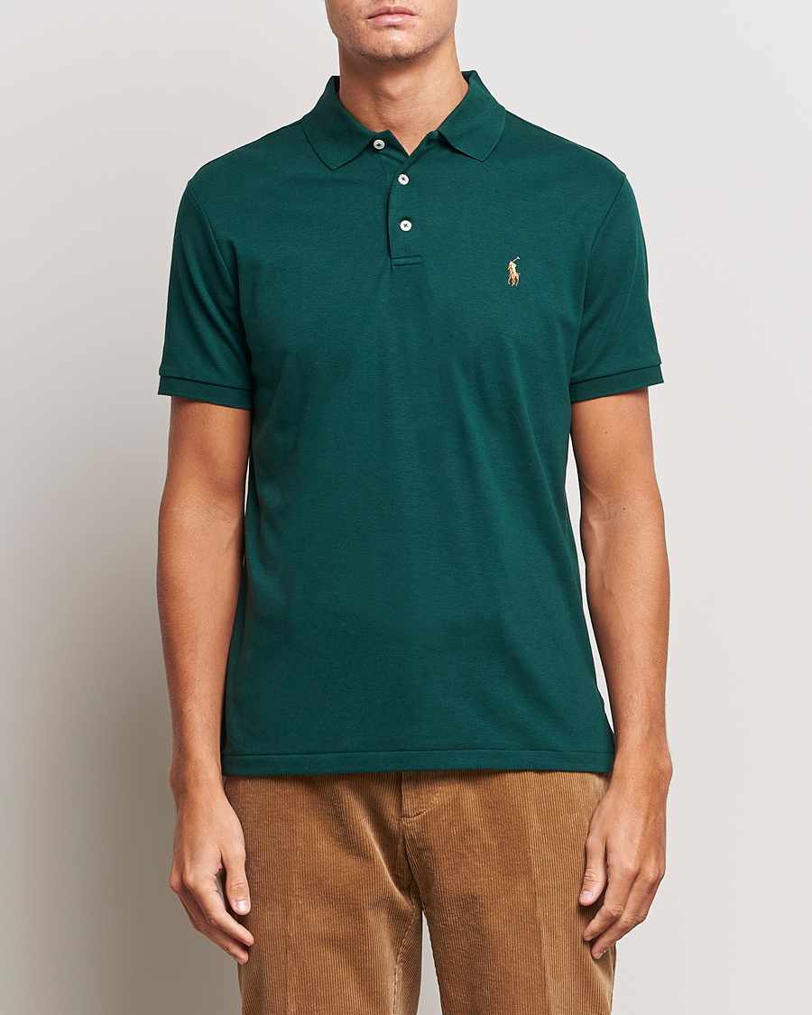 Homme | Polos | Polo Ralph Lauren | Luxury Pima Cotton Polo Hunt Club Green
