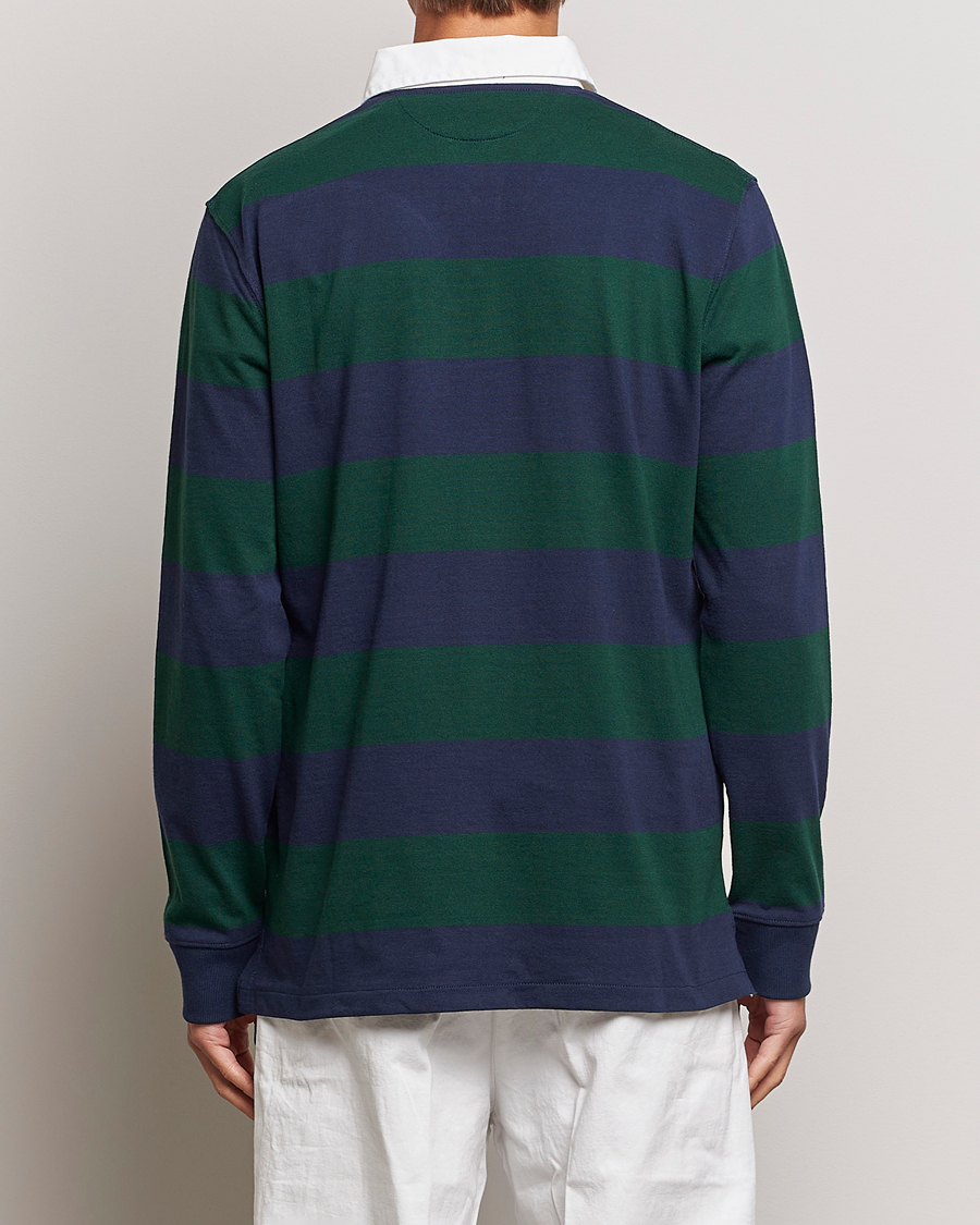Homme | Pulls Et Tricots | Polo Ralph Lauren | Jersey Striped Rugger Navy/Green