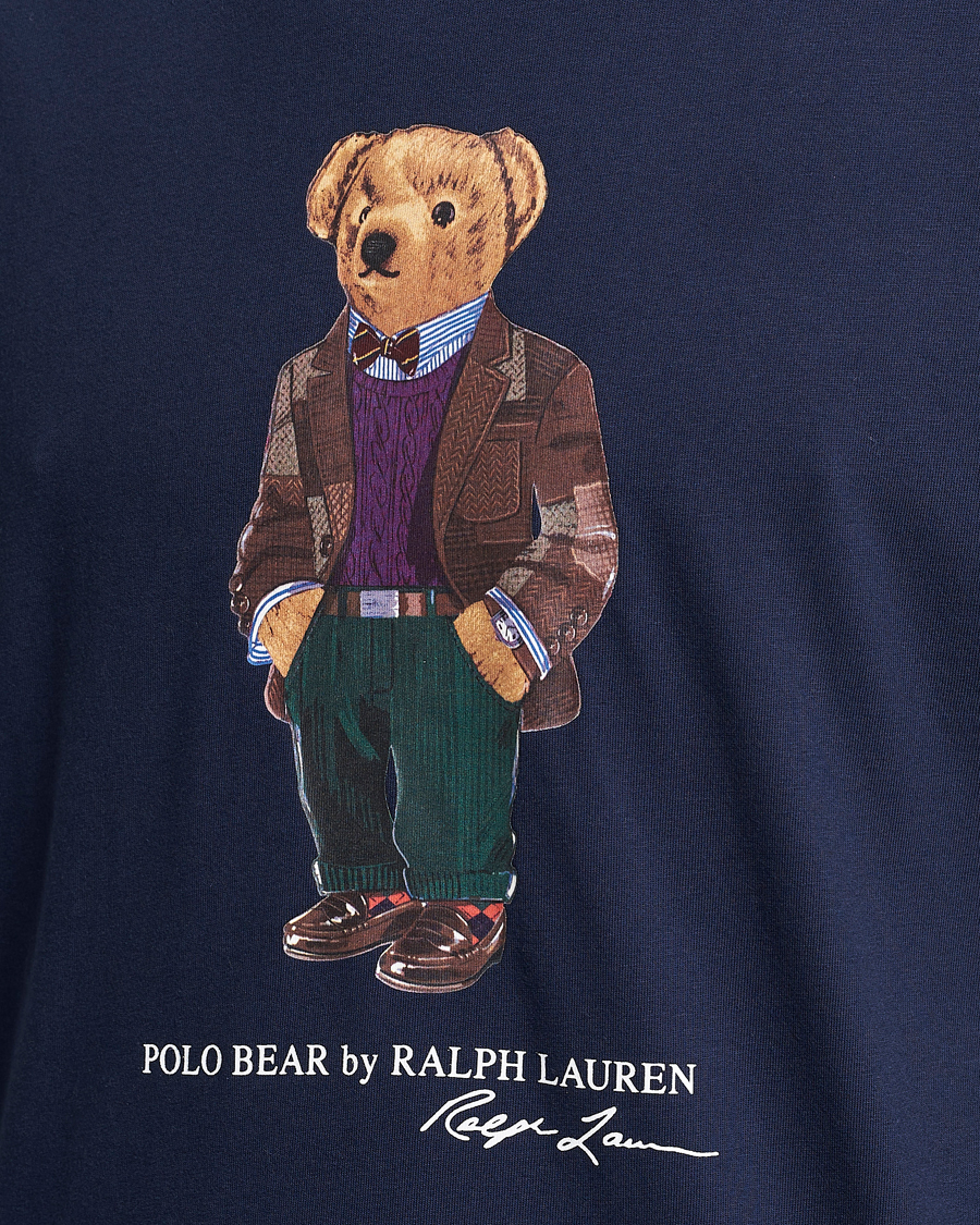Homme | T-shirts | Polo Ralph Lauren | Printed Heritage Bear T-Shirt Cruise Navy