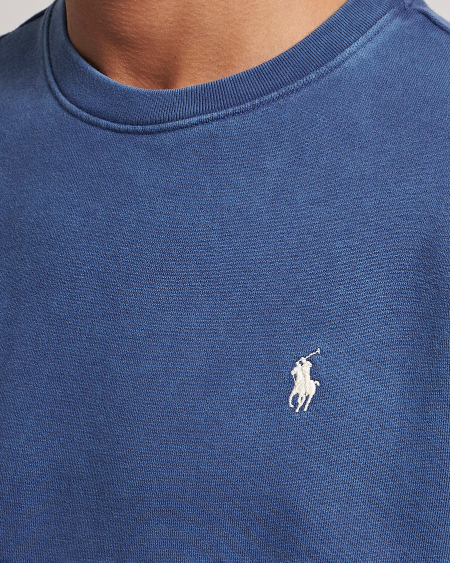 Homme | Pulls Et Tricots | Polo Ralph Lauren | Loopback Terry Crew Neck Sweatshirt Light Navy