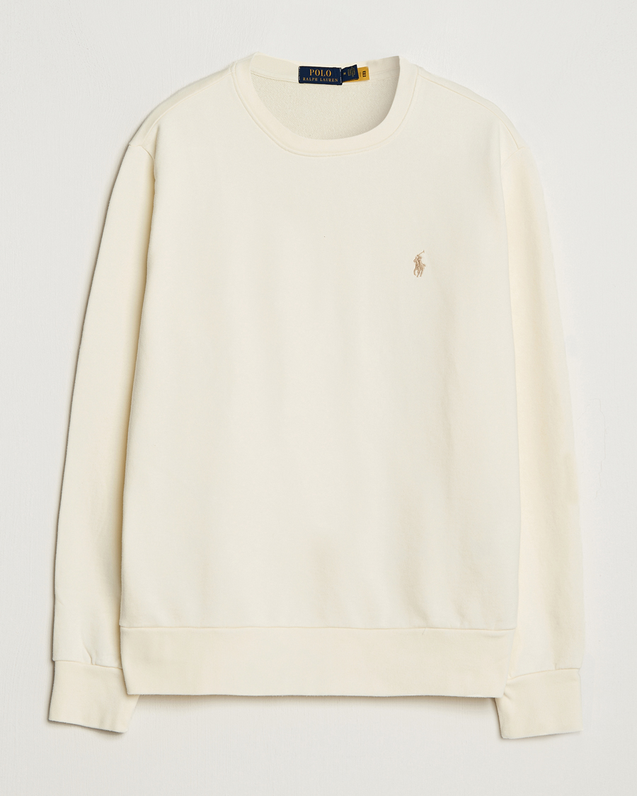 Homme | Pulls Et Tricots | Polo Ralph Lauren | Loopback Terry Sweatshirt Clubhouse Cream