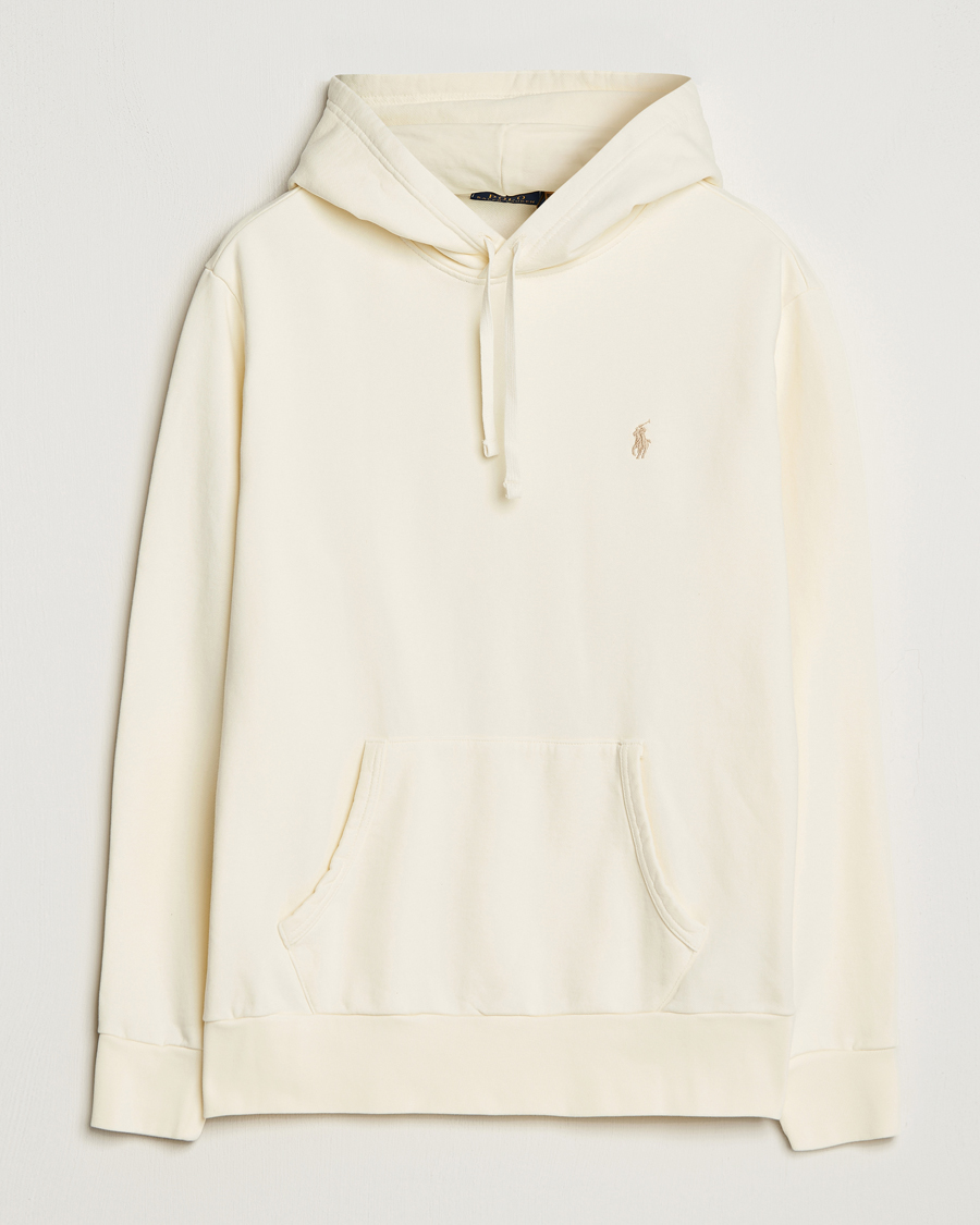 Homme | Pulls Et Tricots | Polo Ralph Lauren | Loopback Terry Hoodie Clubhouse Cream