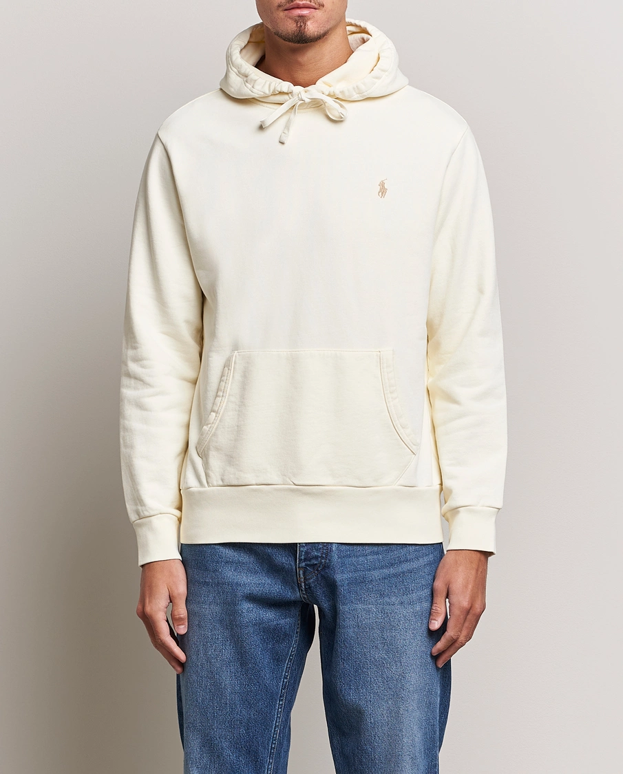 Men | Hooded Sweatshirts | Polo Ralph Lauren | Loopback Terry Hoodie Clubhouse Cream